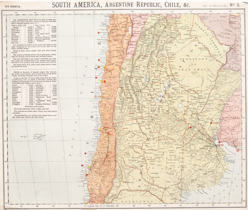 South America, Argentine Repubic, Chile, &c.